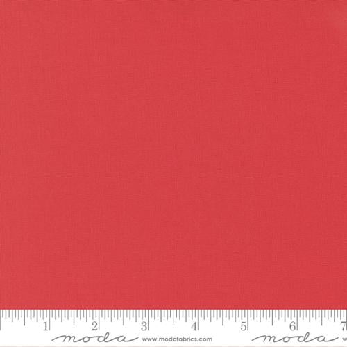 Bella Solids - Quilting Cotton Fabric - Basic Solid - Persimmon - Red