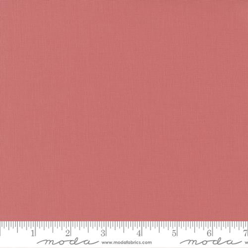 Bella Solids - Quilting Cotton Fabric - Basic Solid - Coral Rose