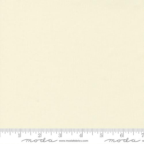 Bella Solids - Quilting Cotton Fabric - Bella Silky - Snow - Natural