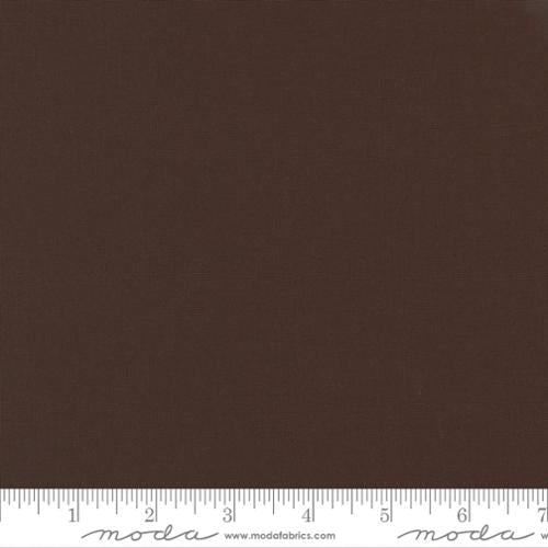 Bella Solids - Quilting Cotton Fabric - Basic Solid - Soil - Brown