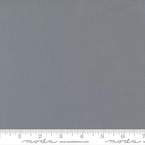 Bella Solids - Quilting Cotton Fabric - Basic Solid - Nickel - Grey