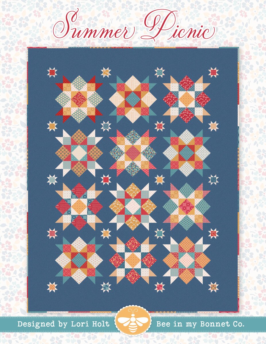 Quilt Pattern - Summer Picnic - Fat Quarter Pattern