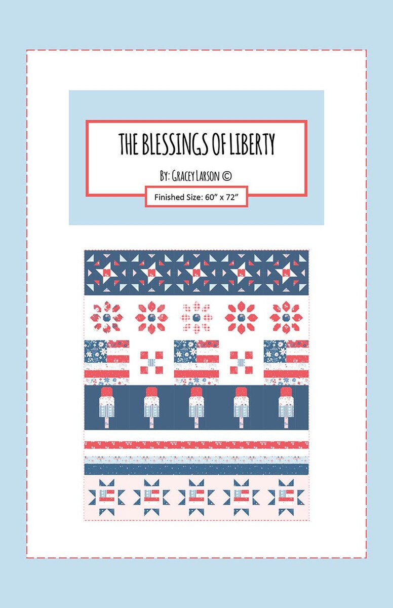 Quilt Pattern - The Blessing of Liberty Row