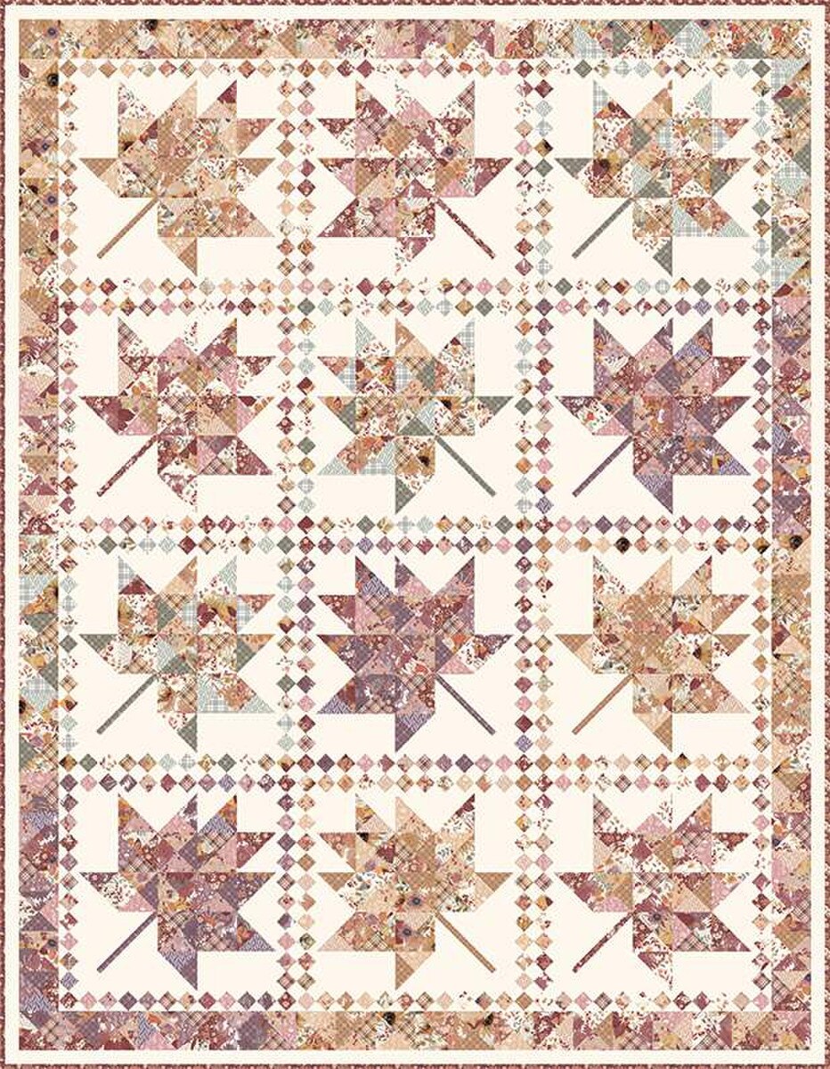 Quilt Pattern - Prairie Leaves