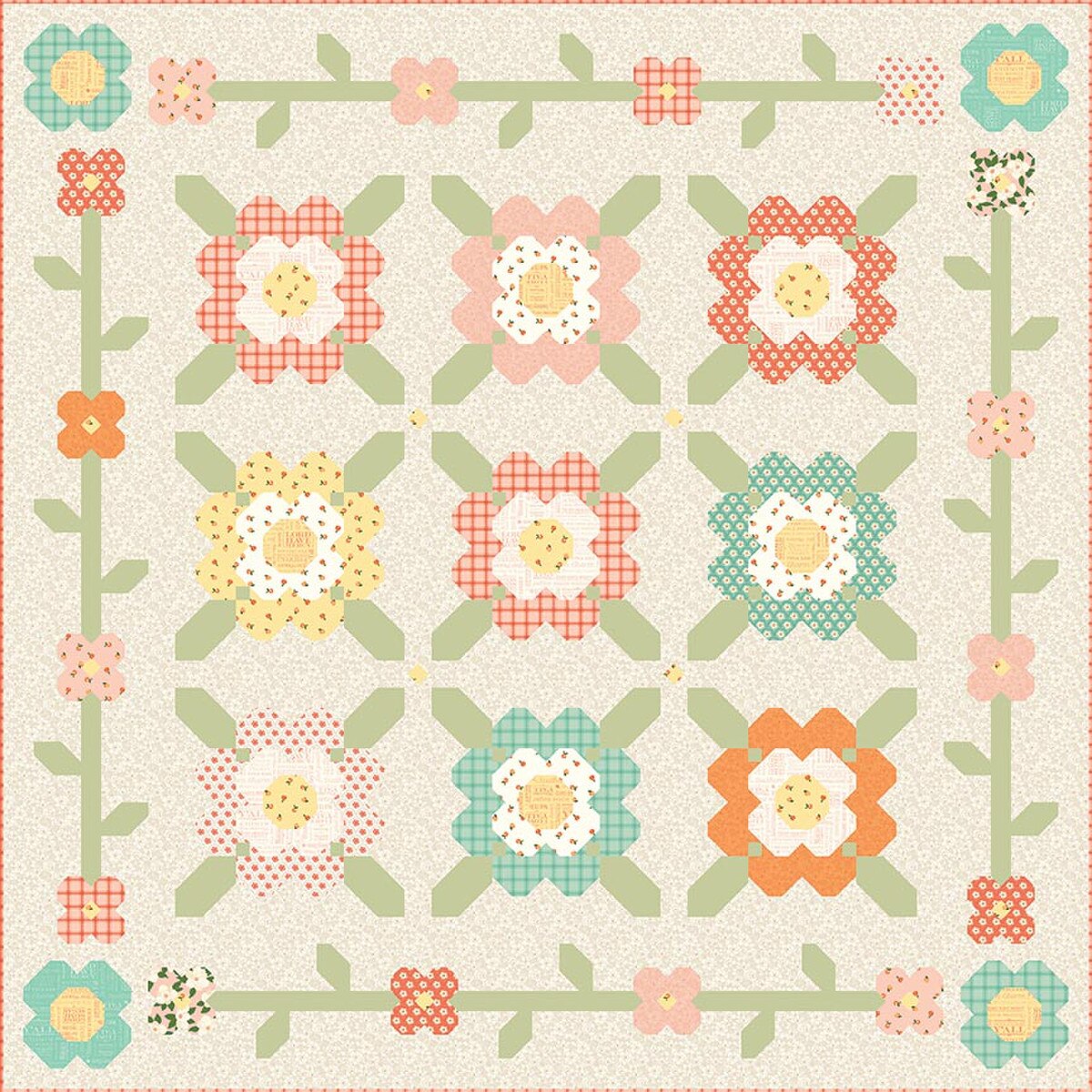 Quilt Pattern - Garden Side - My Sew Quilty Life