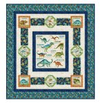 Quilt Pattern - Fossil Friends - Dinosaur Quilt