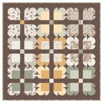 Quilt Pattern - Teddy Bear Paw - Traditionally Pieced