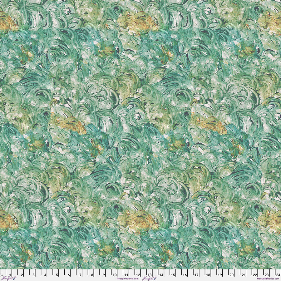 After the Rain – Quilting Cotton Fabric – Flourish – Green