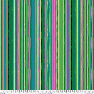 February 2026 Cool - Quilting Cotton - Echo Stripe - Green