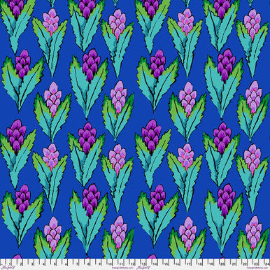 February 2026 Cool - Quilting Cotton - Hyacinth - Blue