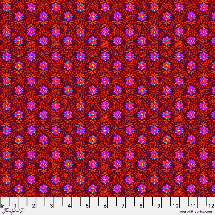 Festival – Quilting Cotton Fabric – Diamonds – Red