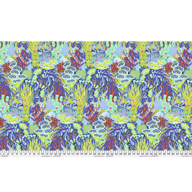 Floral Reef - Quilting Cotton Fabric - Reef What You Sew - Marine