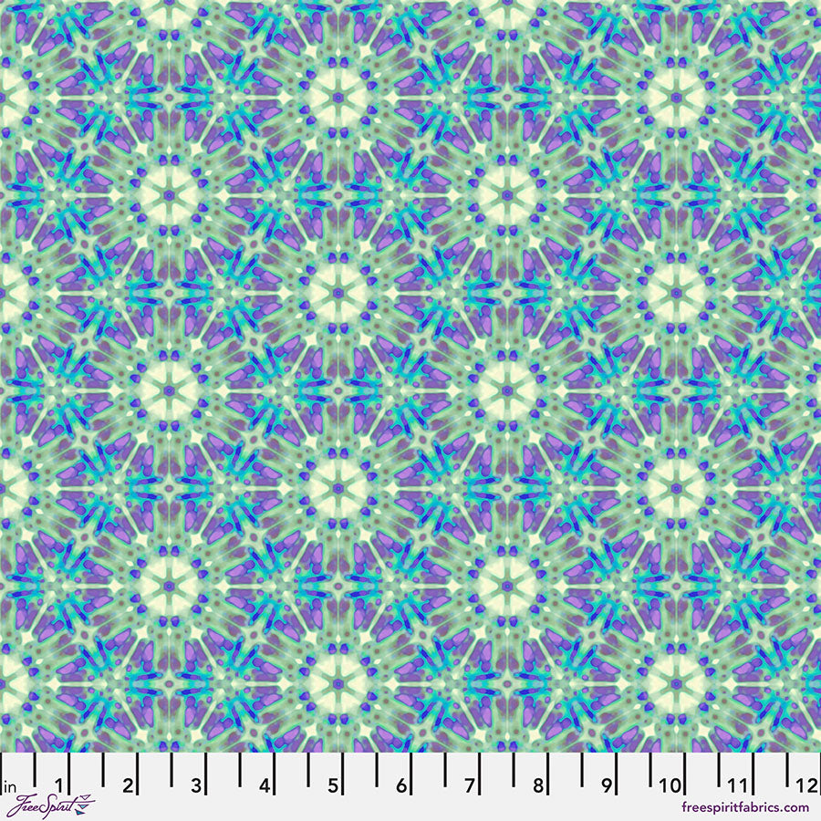 Kaleidoscope - Quilting Cotton Fabric - Sparkle - Green