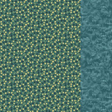 Patrick's Promise - Quilting Cotton Fabric - Strip-It 5 1/4" - Teal