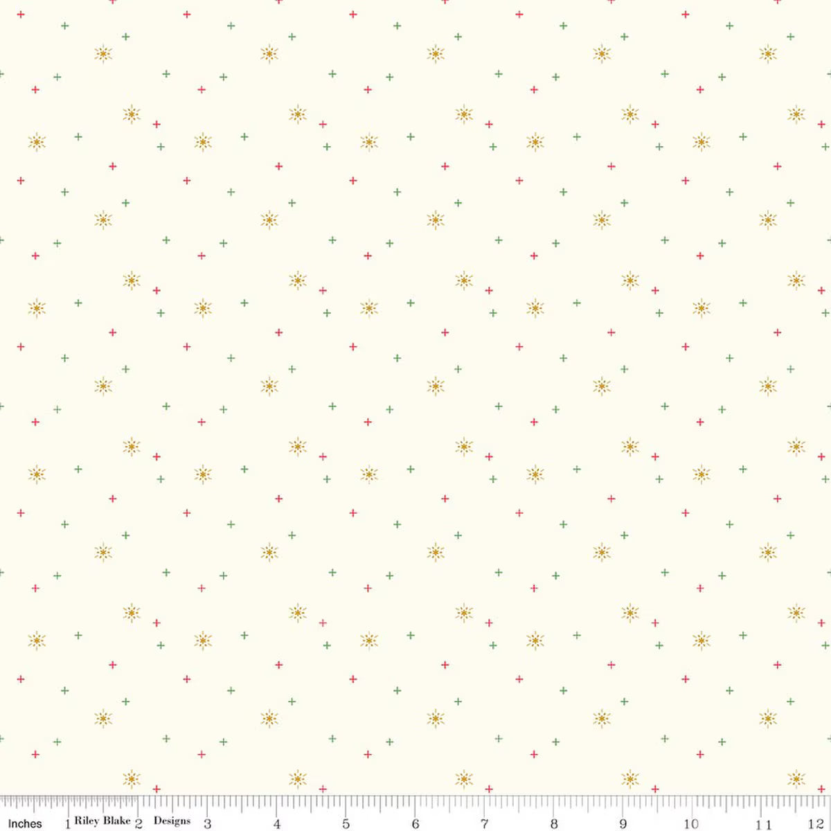 Sparkler - Quilting Cotton Fabric - Snowflake - Cotton