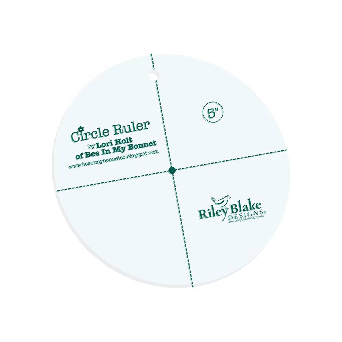 Quilting Ruler - Circle Ruler 5"