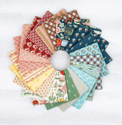 Emma – Quilting Cotton Fabric – The Campbells - Red