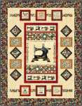 Quilt Pattern - Treasured Things - Panel Quilt Pattern