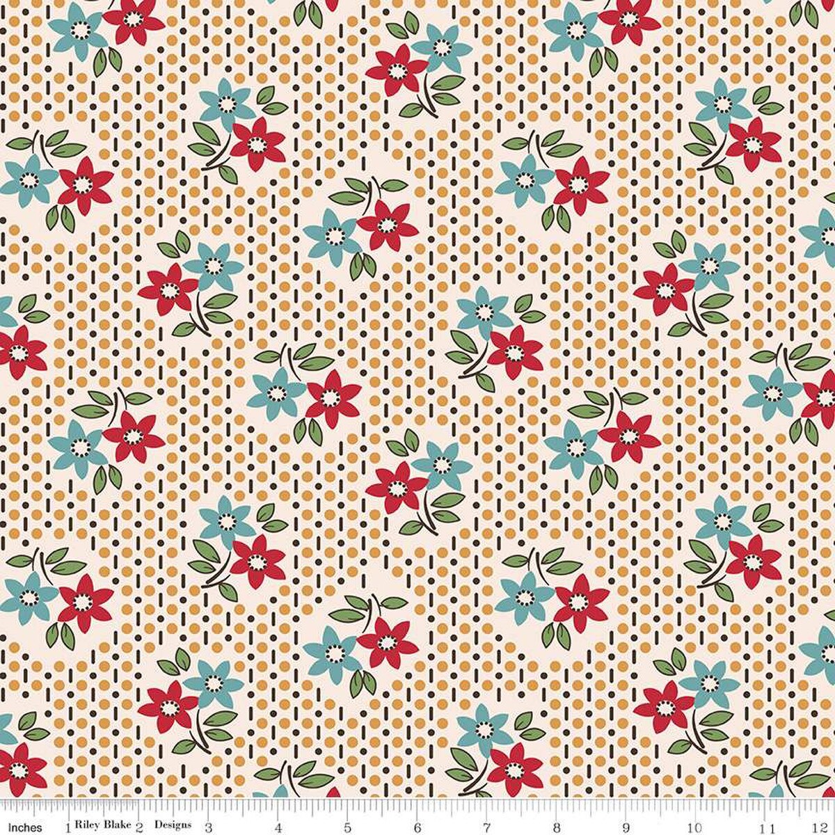 Gentler Times – Wide Back Quilting Fabric – Nostalgia - Cider - 108"