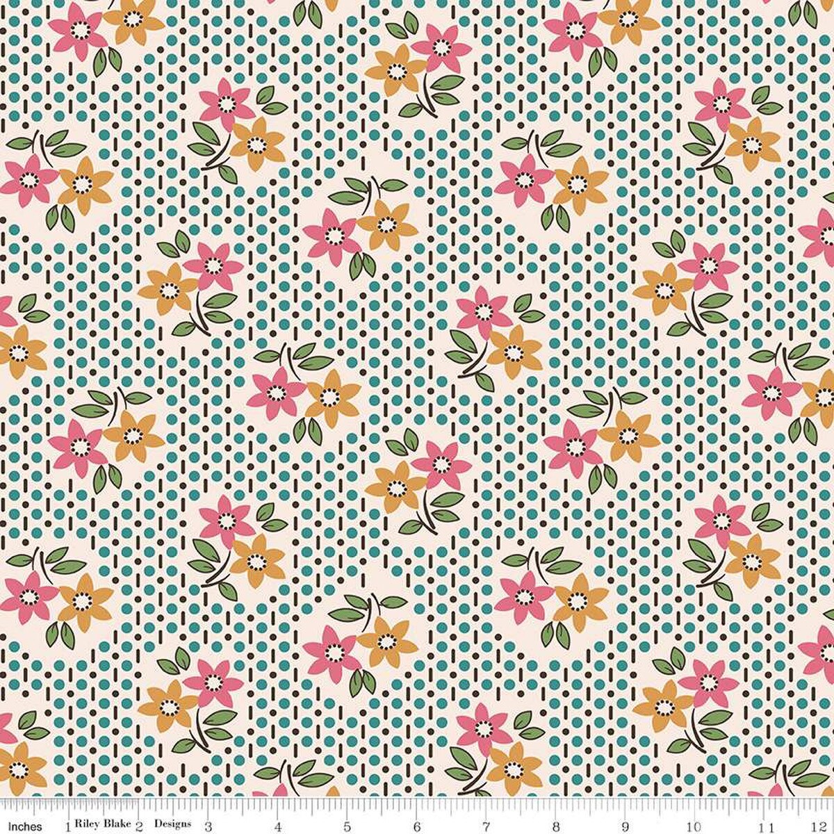 Gentler Times – Wide Back Quilting Fabric – Nostalgia - Cozy - 108"