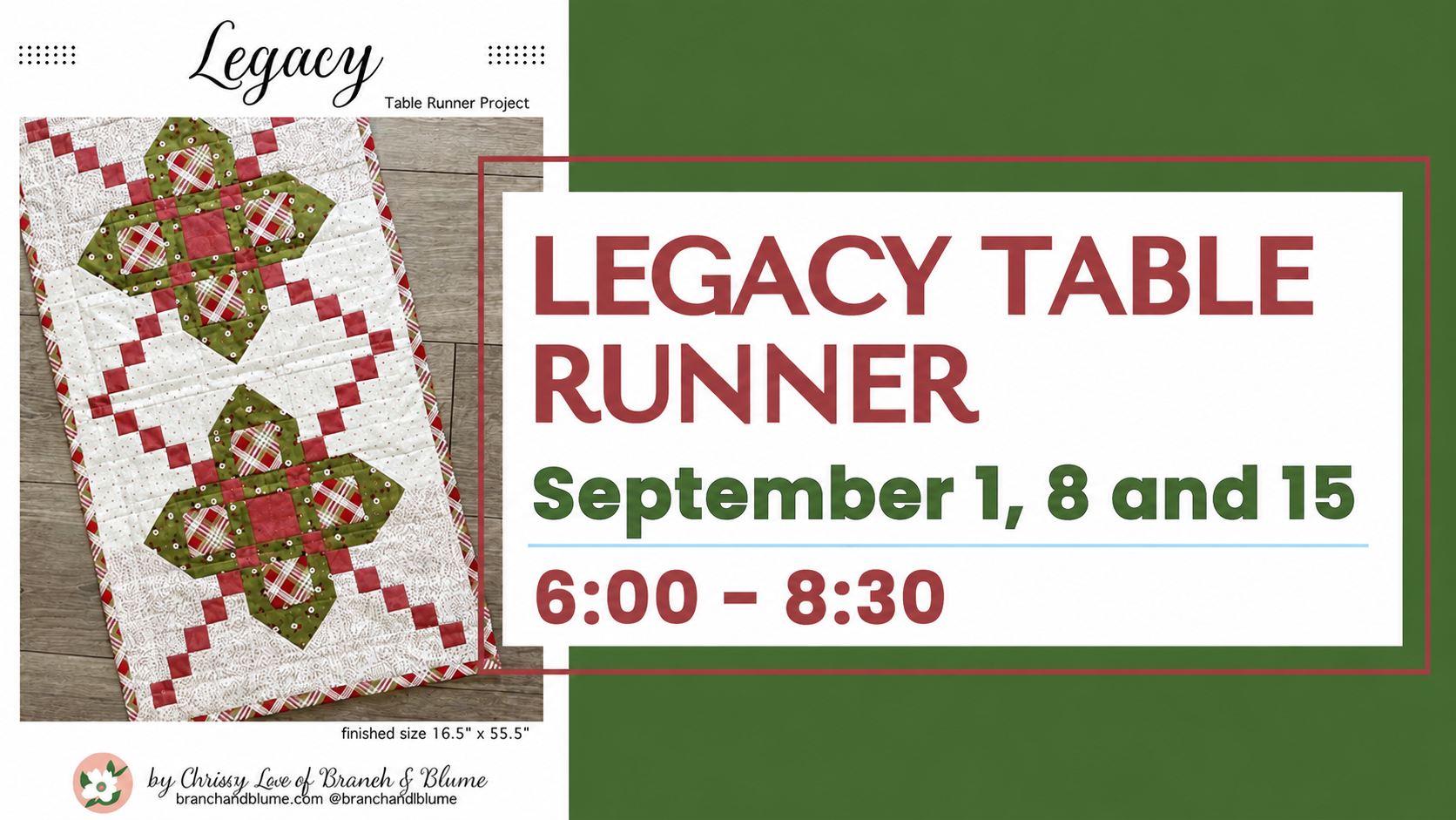 Legacy Table Runner