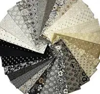 Posh - Quilting Cotton Fabric - Dusk - Brown