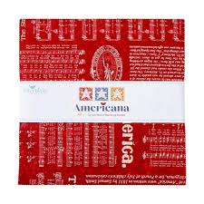 Americana – Precut Quilting Cotton Fabric - 10" Squares