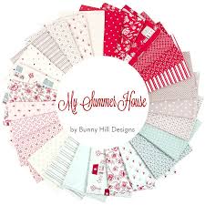 My Summer House - Quilting Cotton Fabric - Blender - Stone