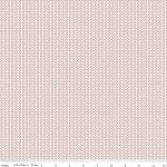 Radiant Ruby – Quilting Cotton Fabric – Herringbone - Cloud