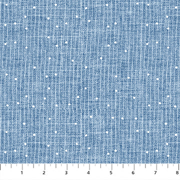 Stash – Quilting Cotton Fabric – Stripe Dot – Sky
