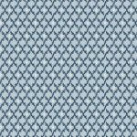 Lakeland Blues – Quilting Cotton Fabric – Leaf Diamonds – Medium Blue