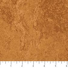 Stonehenge Stitchin' - Quilting Cotton Fabric - Texture - Rust