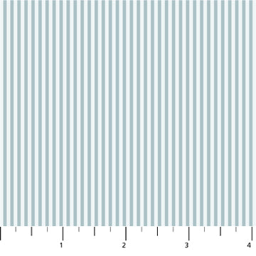 Fossil Folks – Quilting Cotton Fabric – Stripes – Blue