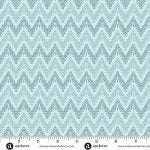 Beach House – Quilting Cotton Fabric – Chevron – Light Blue