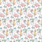 Granny's Sewing Room - Quilting Cotton Fabric - Sewing Room - White