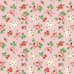 Flower Market – Quilting Cotton Fabric – Hand Picked – Pink