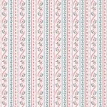 Granny's Sewing Room - Quilting Cotton Fabric - Pillow Ticking - Pink