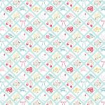 Rosy Cheeks – Quilting Cotton Fabric – Bon Jour – Blue