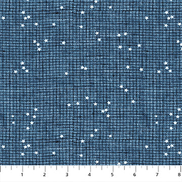 Stash – Quilting Cotton Fabric – Check – Blue