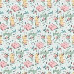 Granny's Sewing Room - Quilting Cotton Fabric - Sewing Room - Blue