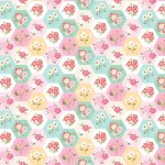 Rosy Cheeks – Quilting Cotton Fabric – Good Day – Multi