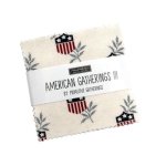 American Gatherings III - Quilting Cotton Fabric - Mini Charm Pack