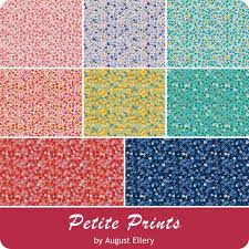 Petite Prints - Quilting Cotton Fabric - Petite Prints - Fat Quarter Bundle - 21 Pieces