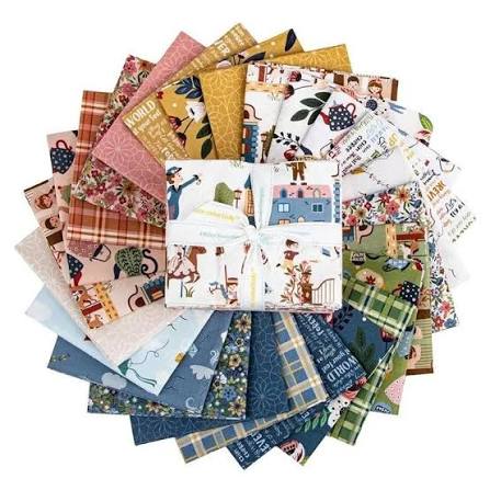 A Spoonful of Sugar - Precut Quilting Cotton Fabric - Fat Quarter Bundle - 25 Pieces