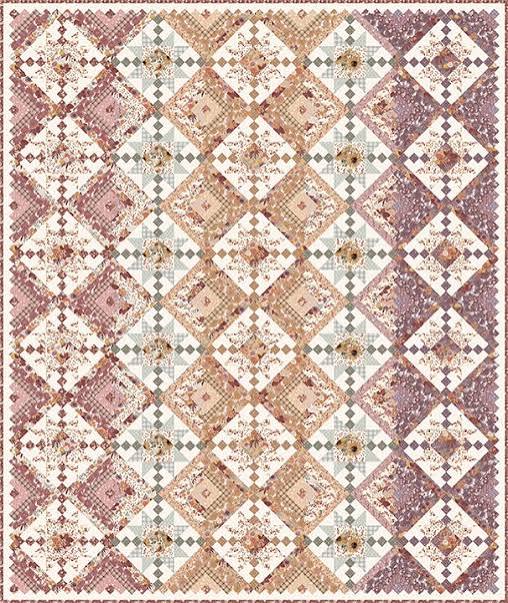 Laura's Log Cabin - Quilt Kit
