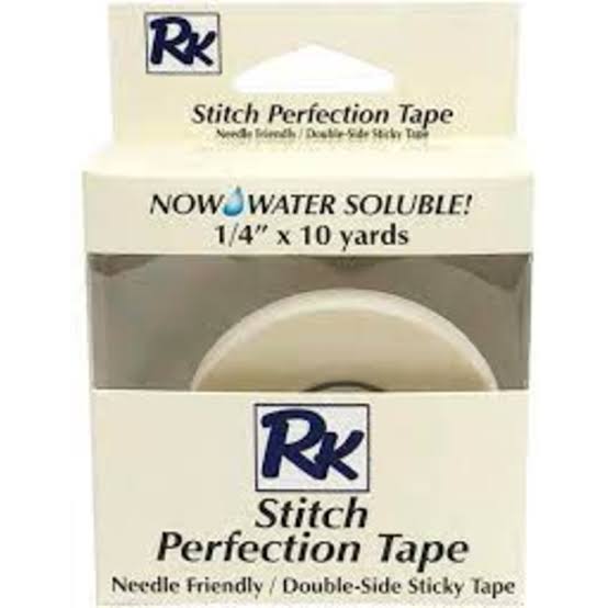 Water Soluble Sewing Tape - Stitch Perfection Tape - 1/4" x 10 yards