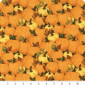 Oh My Gourd! - Quilting Cotton Fabric - Pumpkin Patch - Multi
