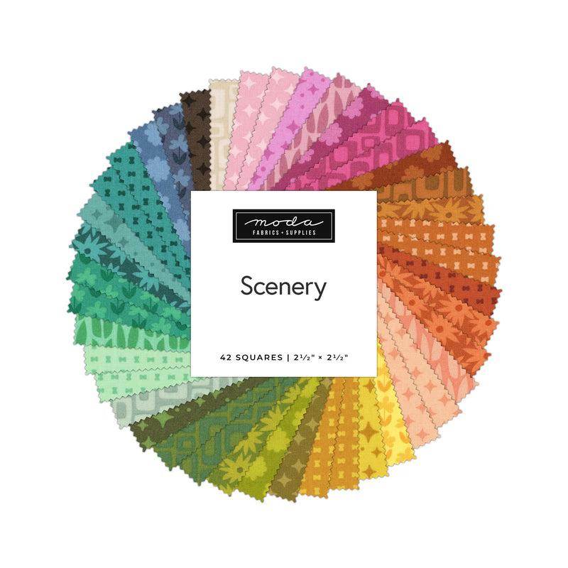 Scenery - Precut Quilting Cotton Fabric - Jelly Roll
