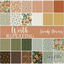 Worth Repeating - Quilting Cotton Fabric - Main - Blush