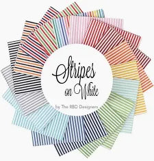 1/8" Stripe - Quilting Cotton Fabric - Red